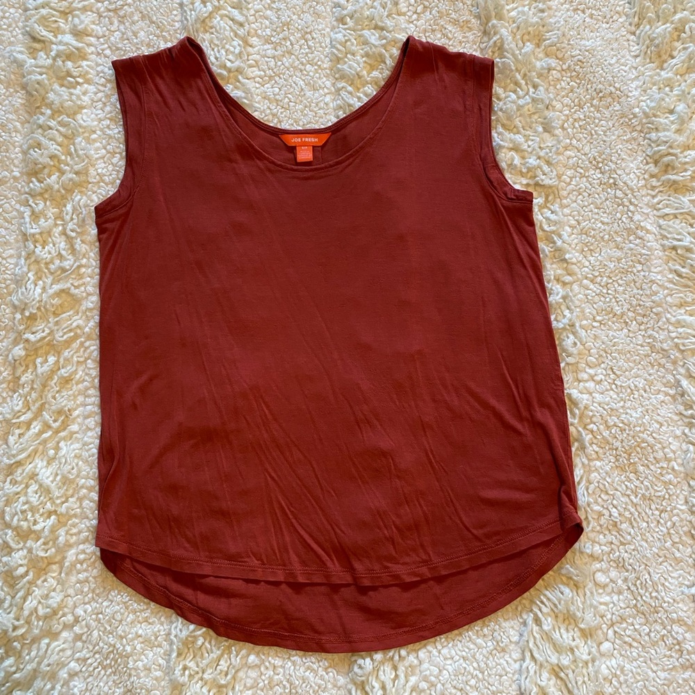 Joe Fresh Terracotta Tank Top
